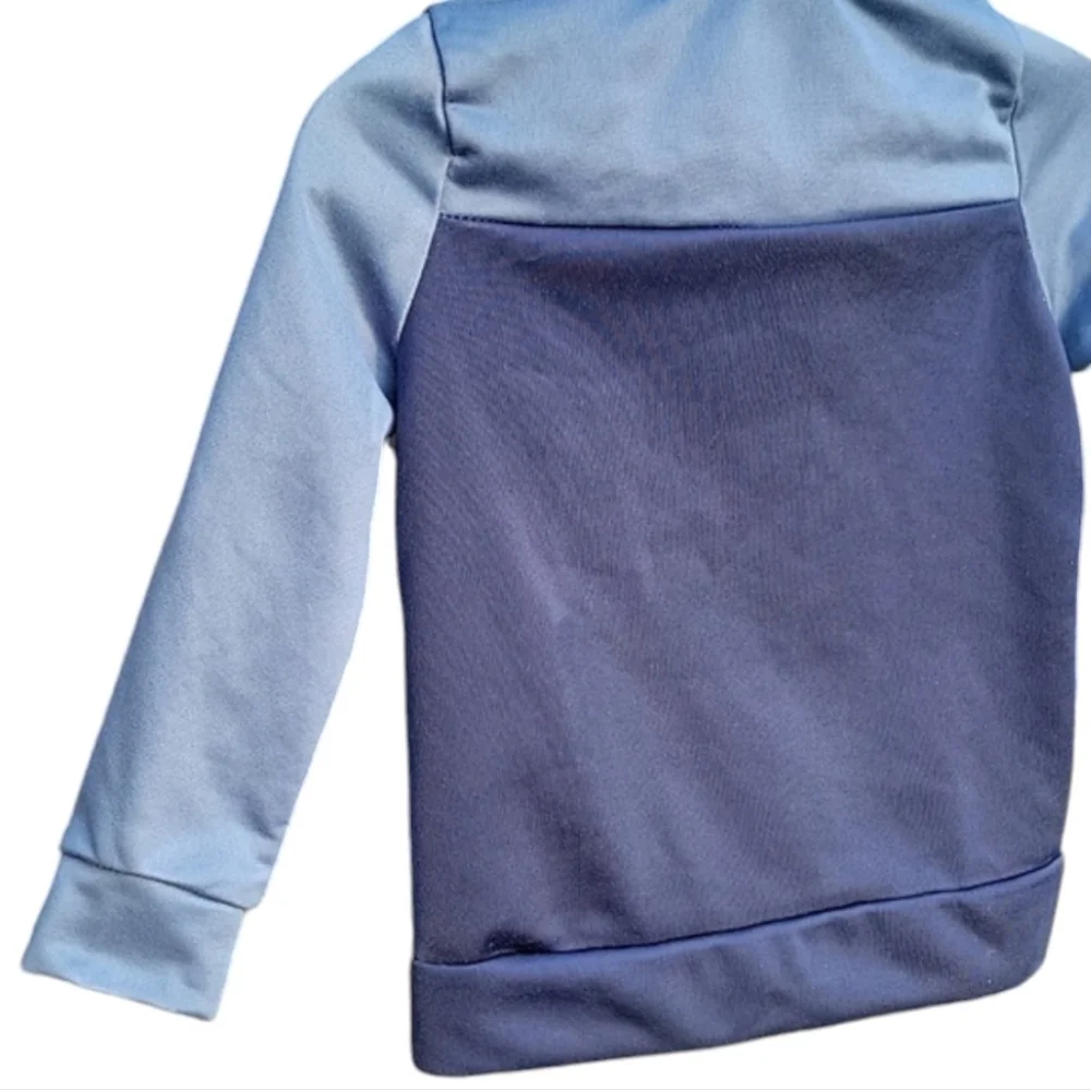 PUMA Infant's Medium Blue Logo Zip-Up Track Jacket